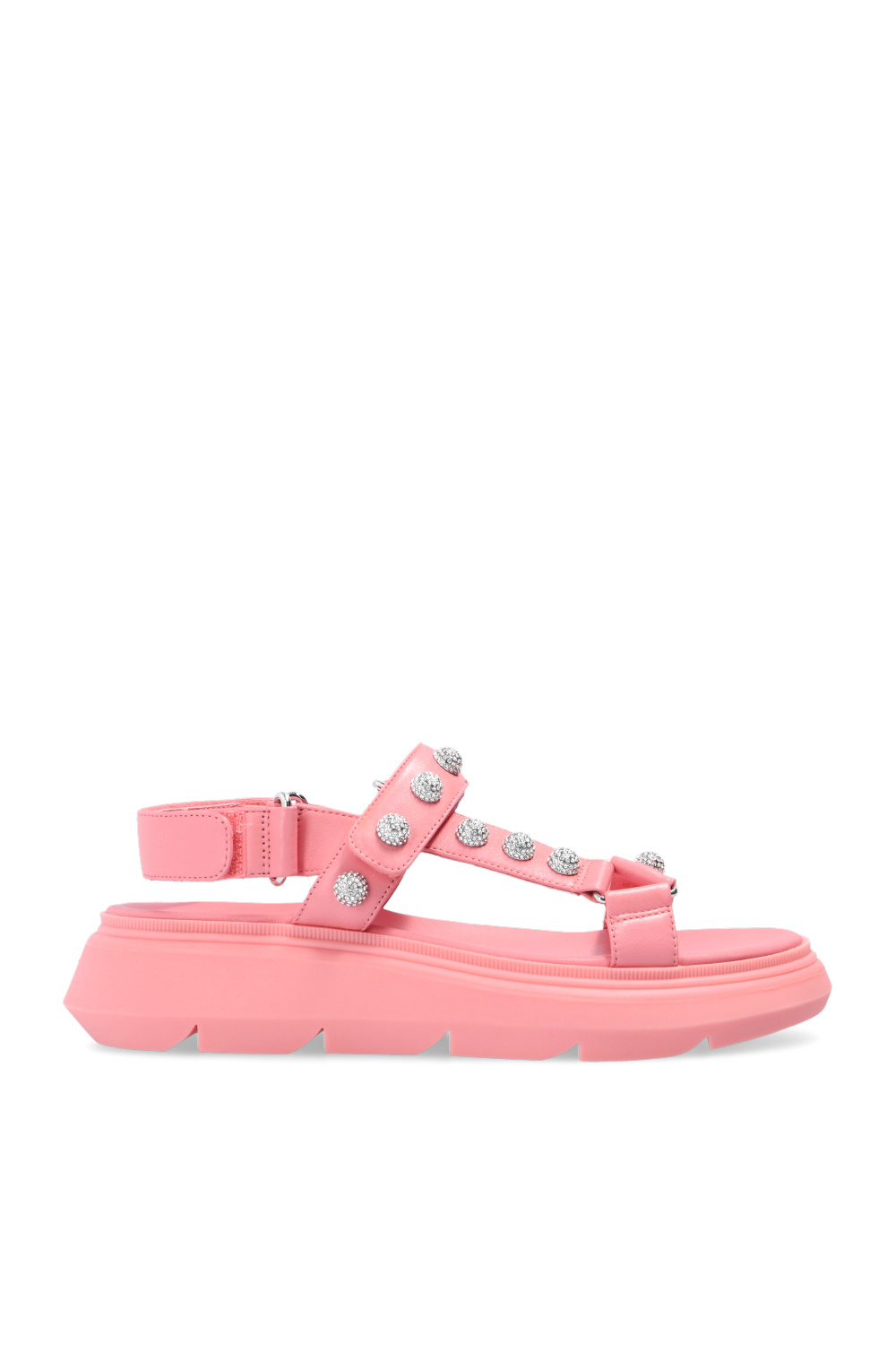 Pink Zoelie platform sandals Stuart Weitzman Vitkac Italy